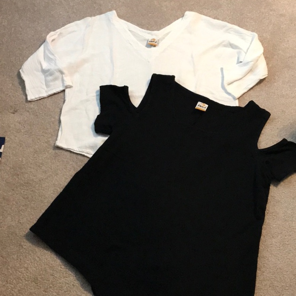 Set of 2 shirts by Abaca - algodon